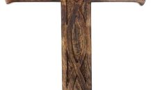 IBLAY Wooden Religious Catholic Crucifix Cross Wall Hanging 18 x 12 Inches Carvings Living Room Home Decor Accent Church Chapel Altar Wall Art Decor IBLAY Wooden Religious Catholic Crucifix Cross Wall Hanging 18 x 12 Inches Carvings Living Room Home Decor Accent Church Chapel Altar Wall Art Decor