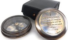 God’s Providence – Religious Gifts for Christian Catholic Men, Holy Cross Engraved Quote – Baptism Gifts for Boys, Gifts for Teen Girls, LDS Seminary Graduation Gift, Inspirational Gifts for Woman
