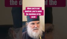 Catechism Exorcism prayers are POWERFUL #shorts #viralvideo #god #love #exorcism #orthodoxy #baptism