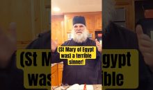 And she had communion that day! ☦️ #shorts #sinner #orthodoxy #god #love #repent #truth