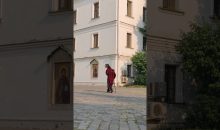 Orthodox Great-Schema Monk captured on video.