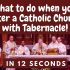 What to do when you enter a Catholic Church with the Tabernacle || Tiktok lessons What to do when you enter a Catholic Church with the Tabernacle || Tiktok lessons