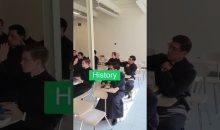 First day of classes in the seminary