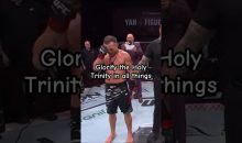 Petr Yan shows his Orthodox faith #orthodoxy #mma