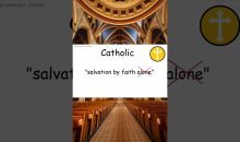 Catholics explained in one minute #theology #Christian #catholic Catholics explained in one minute #theology #Christian #catholic